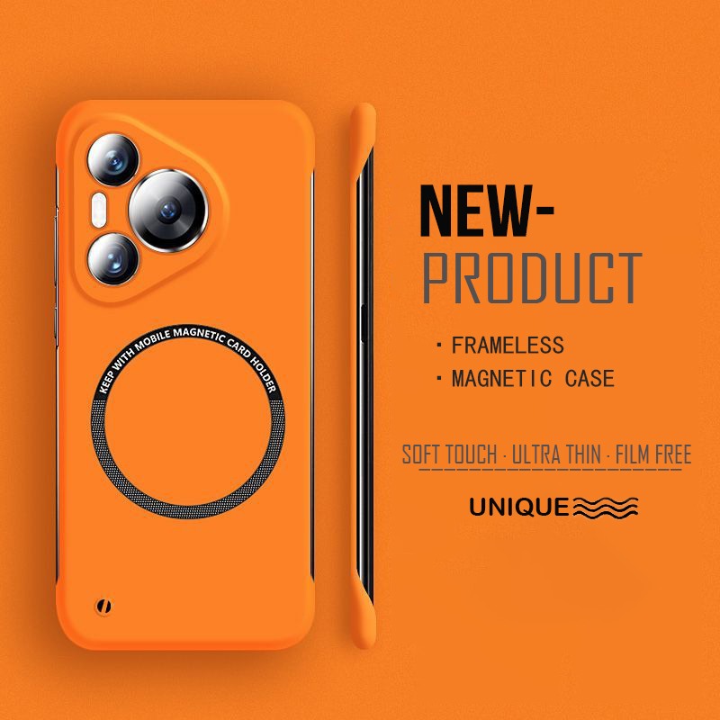 Ultra Thin Hard PC Magnetic Fr - огляд і ціна Ultra Thin Frameless Phone Cover