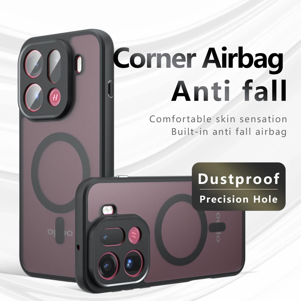 Case For OPPO Find X9 Pro Shoc - огляд і ціна Matte Hard Pc Back Case