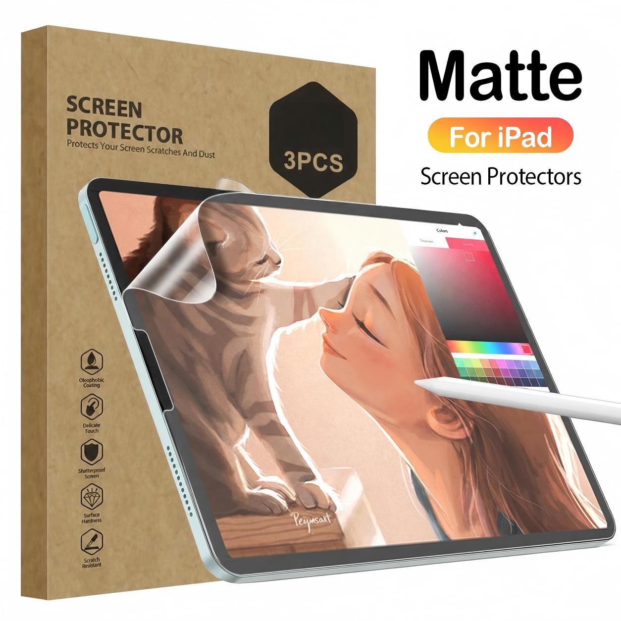 3PCS Paper Matte Screen Protec - огляд і ціна Matte Anti Glare Screen Protector
