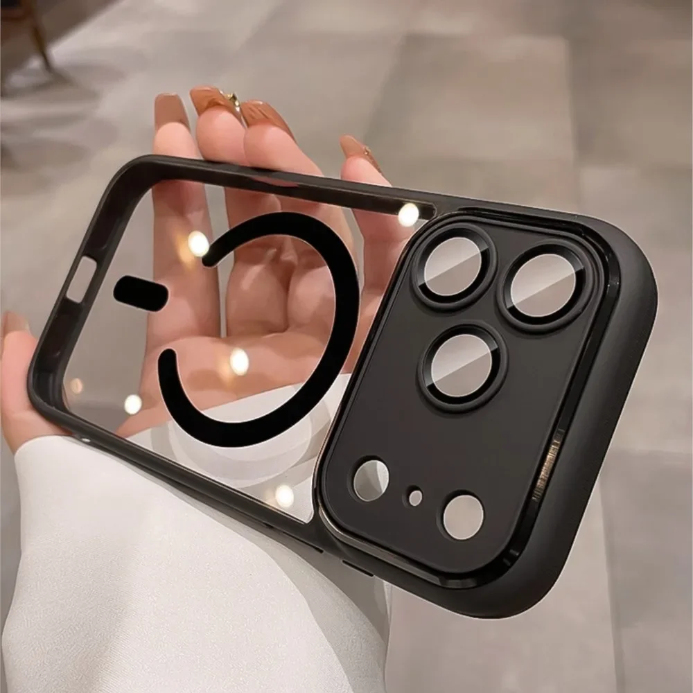 Luxury Armor Bumper Clear Magn - огляд і ціна Clear Shockproof Bumper Case