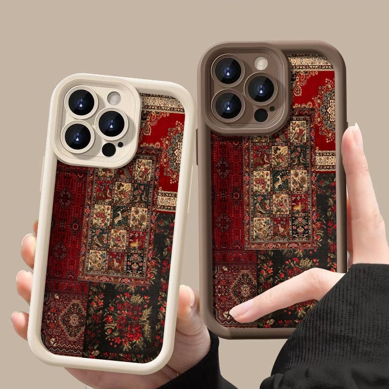 Vintage Patchwork Carpet Patte - огляд і ціна Vintage Floral Pattern Soft Case