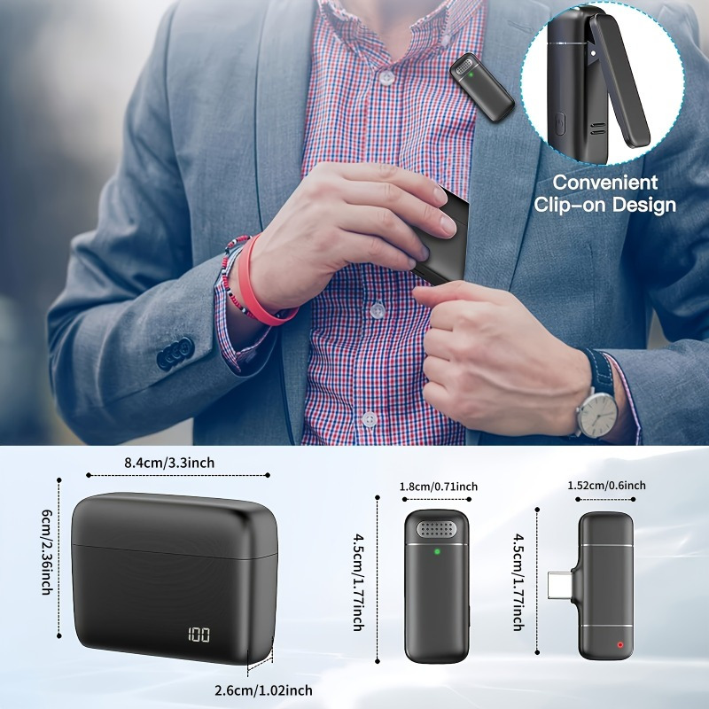 Wireless Lavalier Microphone w - огляд і ціна Phone Cases