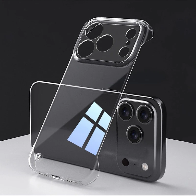 Ultra Thin Clear Frameless PC  - огляд і ціна Ultra Thin Frameless Phone Cover