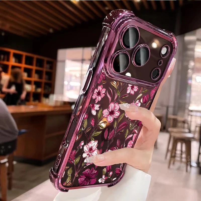 Vintage Red Floral Flowers Pat - огляд і ціна Vintage Floral Pattern Soft Case